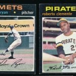 1971 Topps Ryan and Clemente