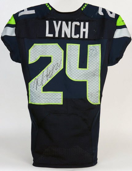 marshawn lynch signed jersey