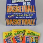 Topps basketball 1980-81 box packs