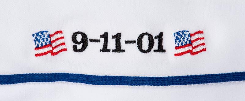 September 11 MLB jersey tag