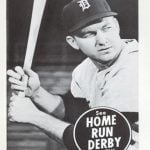 1959 Home Run Derby card Al Kaline