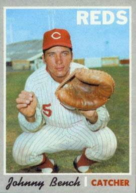 25 Most Watched Johnny Bench Baseball Cards on
