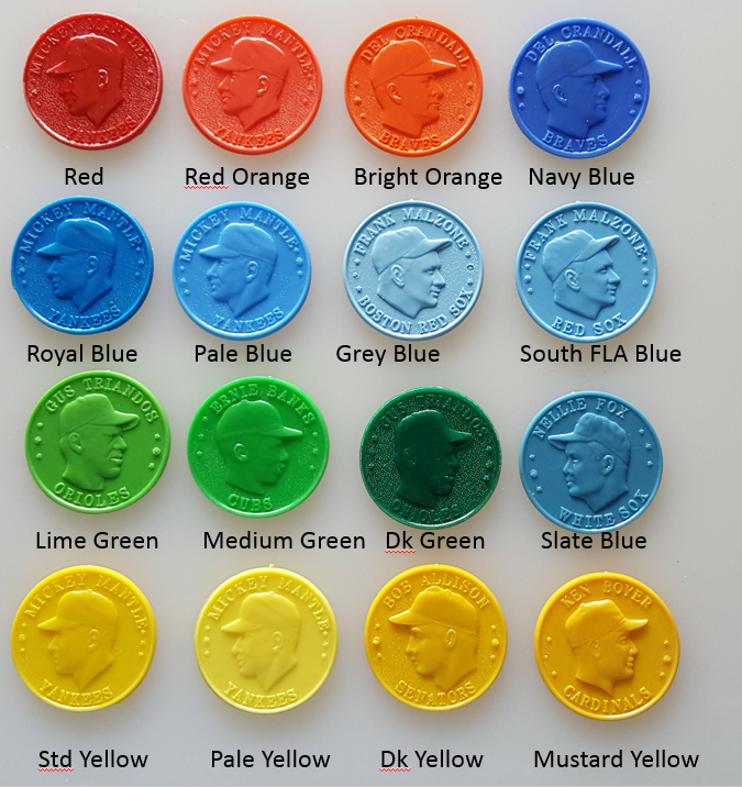 1960 Armour coins color variations