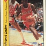 Michael Jordan rookie Fleer sticker