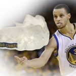Stephen Curry used mouthguard