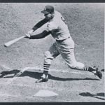 Stan Musial 3000th hit photo