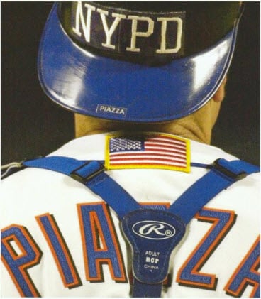 Mike Piazza NYPD helmet