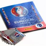 Euro 2016 Panini soccer sticker album packs