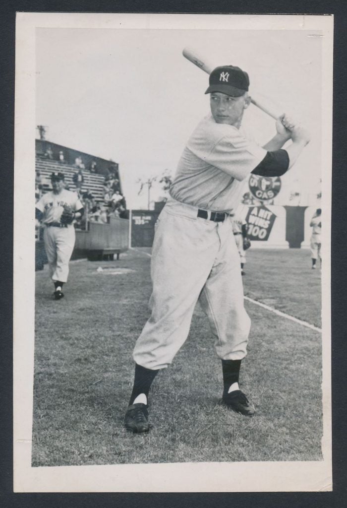 Mickey Mantle spring training 1951