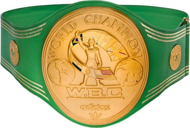 WBC Championship belt Muhammad Ali