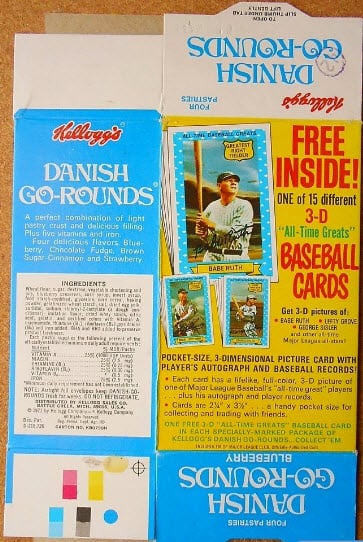 Danish Go Rounds Baseball Card Offer