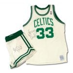 1986-87 Larry Bird signed uniform