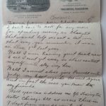 1907 Ty Cobb letter