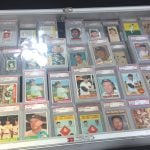 vintage baseball cards case Mickey Mantle