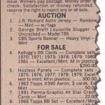SCD ad 1982 auction