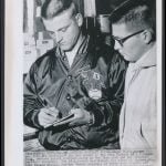 Roger Maris 1959 Armour autograph session