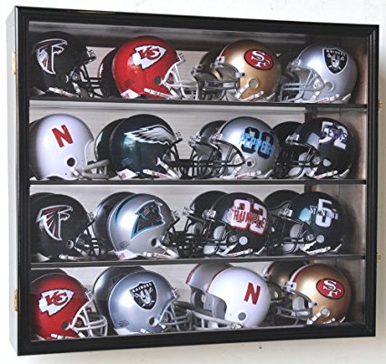 mini helmet wall display case