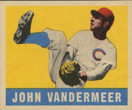 Johnny Vander Meer 1948 Leaf