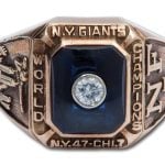 Vince Lombardi 1956 NFL Championship ring