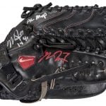 2014 Mike Trout game used glove