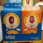 Slim Jim Football 1978 boxes