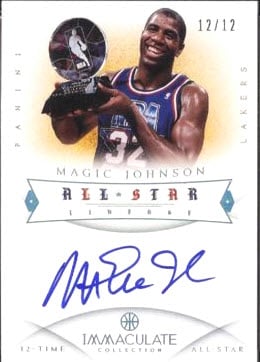 autograph magic johnson signature