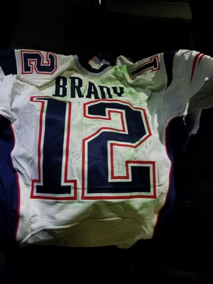 Super Bowl 49 jersey Tom Brady