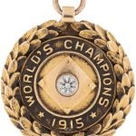Boston Red Sox 1915 World Series champions pendant