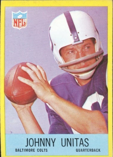  1966 Philly Gum Regular (Football) Card# 83 willie