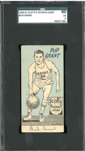 1950-51 Scotts Lakers Bud Grant