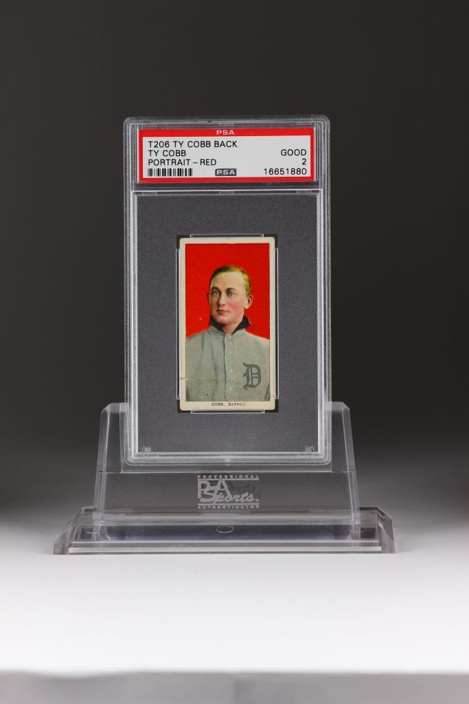 T206 Ty Cobb Back David Hall Collection