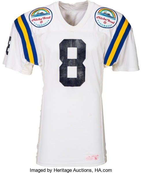 1987 Aloha Bowl UCLA jersey Troy Aikman