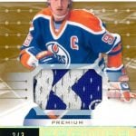 2017-18 Upper Deck Premier Wayne Gretzky auto patch