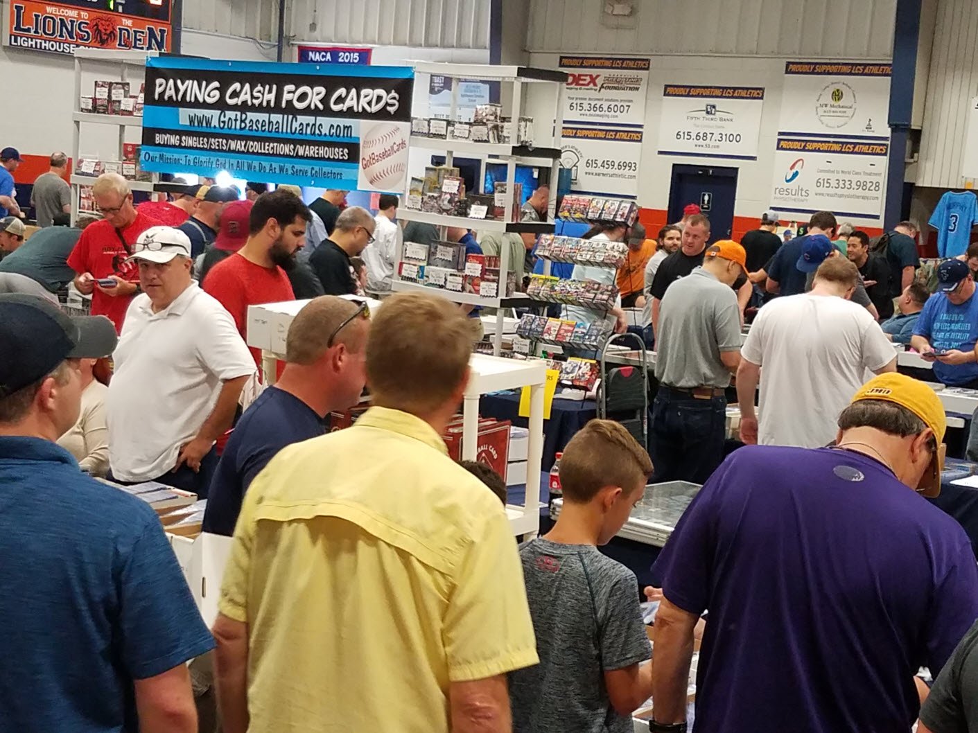 Sports card show Nashville Antioch Tennessee