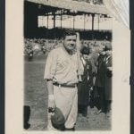 1921 World Series Babe Ruth George Grantham Bain photo