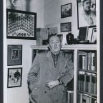 1957 photo Ty Cobb memorabilia room