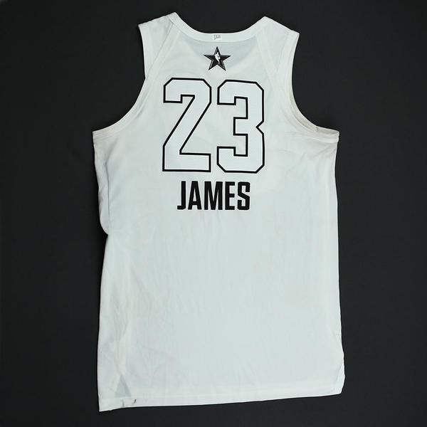 LeBron James game worn All Star jersey 2018
