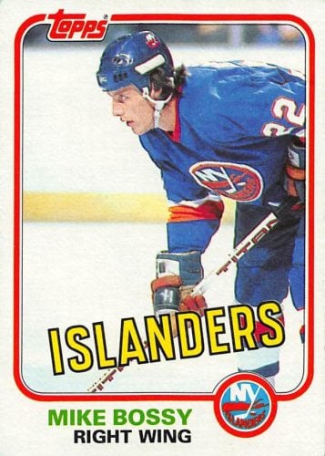 Mike Bossy 1981-82 Topps New York Islanders Hockey Card – KBK Sports
