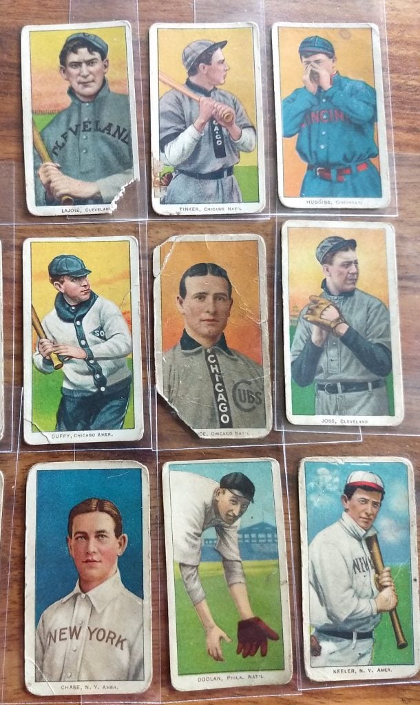 old baseball cards T206 find