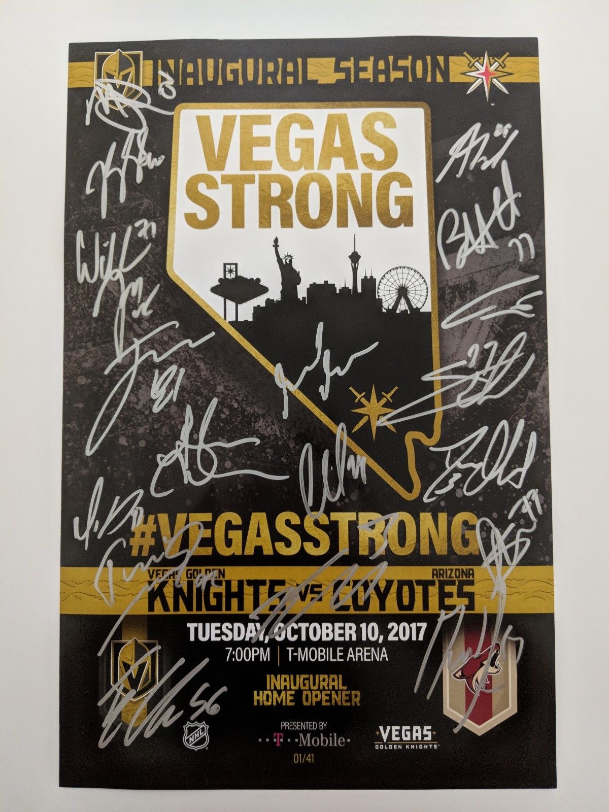 Vegas Golden Knights 2023 Stanley Cup Champions Tickets Display Framed  #D/1000 - Inscriptagraphs Memorabilia