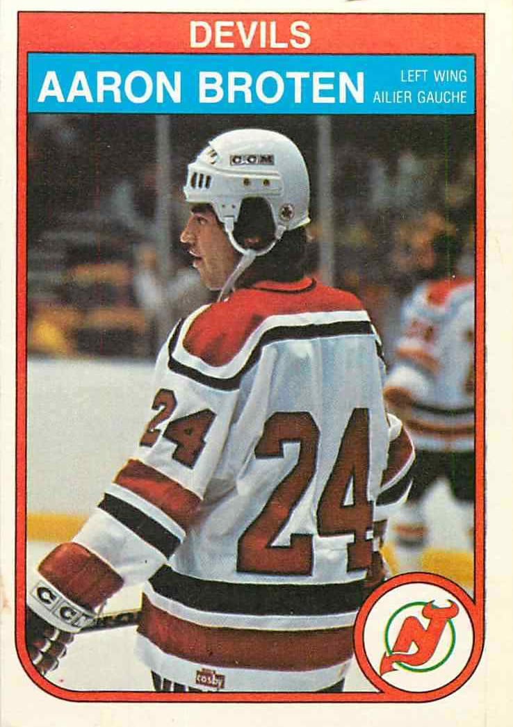 Brent Ashton New Jersey Devils Inaugural Season Game Jersey 1982