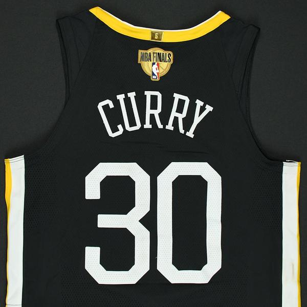 Curry's Record-Setting Finals Jersey at Auction