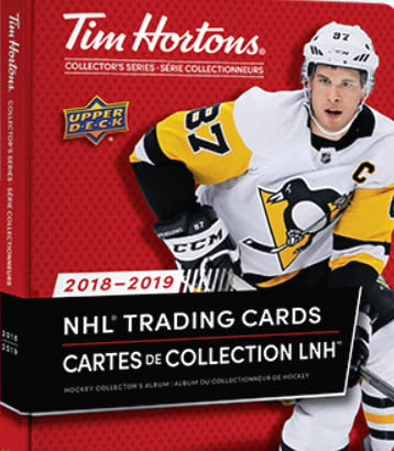 2018-19 Tim Hortons Hockey Card 