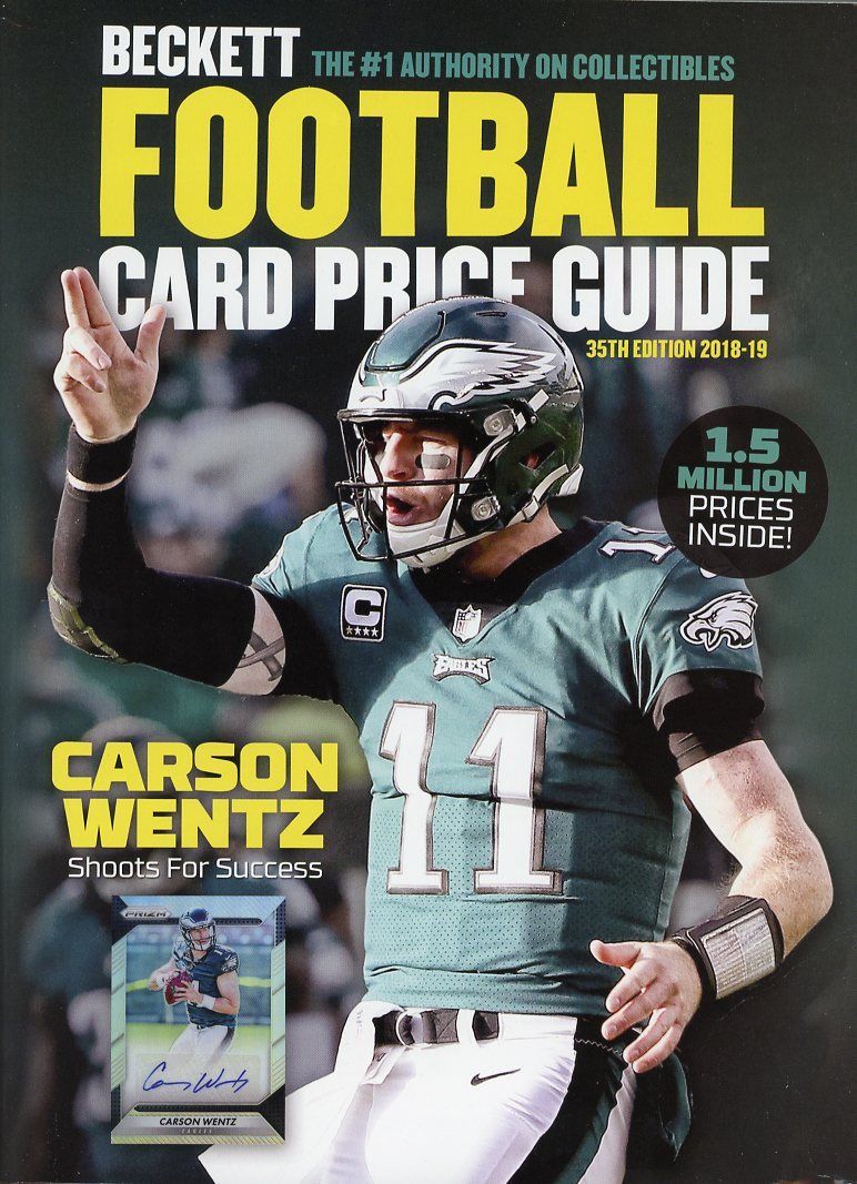 Beckett Releases 2018 Football, Hockey Price Guide Books