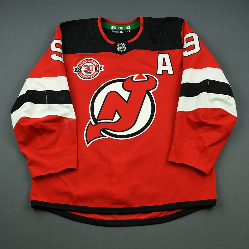 devils jersey auction
