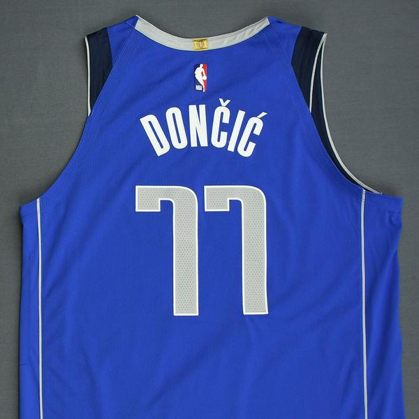 Luka Doncic's First NBA Jersey at Auction