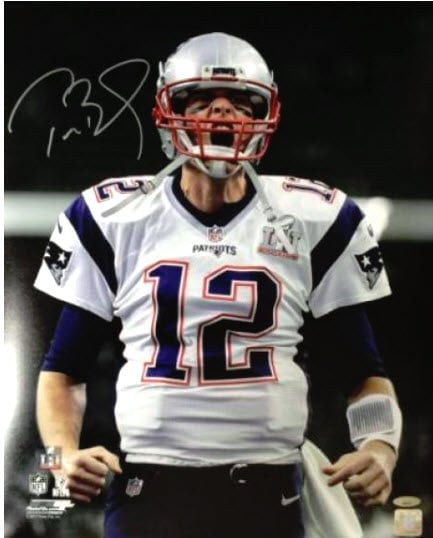 how much is a signed tom brady jersey worth