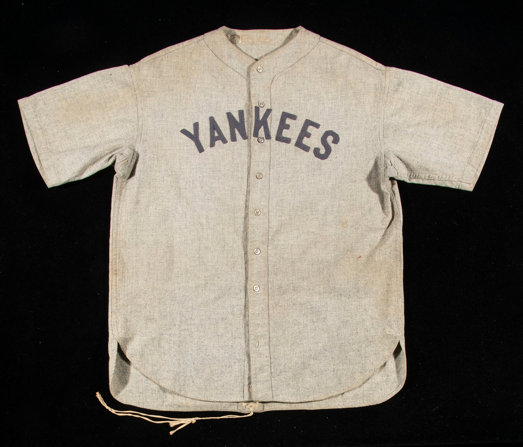 babe ruth jersey auction