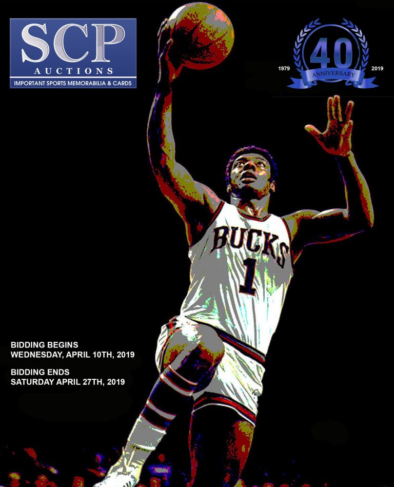 SCP Auctions Opens Spring Catalog with Oscar, Wilt, Ozzie, Vintage Cards