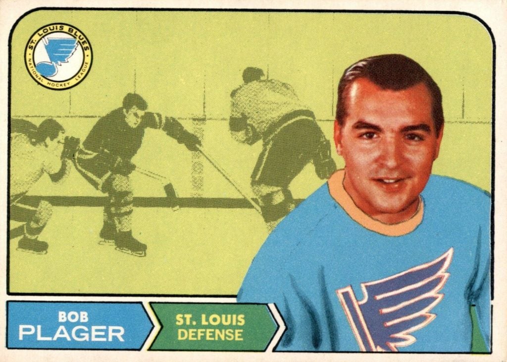 1969-70 Bob Plager St. Louis Blues Game Worn Jersey - Retired